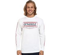 O'NEILL Men's Mover Long Sleeve T-Shirt - White - Medium