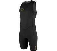 O'Neill Mens O'Riginal 2mm Back Zip Short John Wetsuit - Black - Lightweight, gooey and warm - UltraFlex DS Neoprene - Wetsuit Size - L