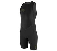 O'Neill Mens O'Riginal 2mm Back Zip Short John Wetsuit - Black - Lightweight, gooey and warm - UltraFlex DS Neoprene - Wetsuit Size - 3XL