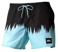 O'Neill Men's Pm Dip Dye Swimming Trunks, Mens, Swim Trunks, 9A3218, Multi-Coloured (Black AOP W/Blue), M