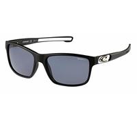 O'Neill Mens Polarized Sunglasses Matte Black/Solid Smoked Lens ONCONVAIR2.0-104P Size 57-18-139mm Matte Black 57-18-139