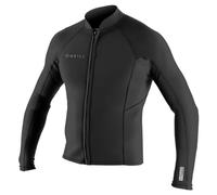 O'Neill Men's Reactor-2 1.5mm Front Zip Long Sleeve Jacket, Black, Medium