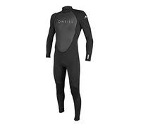 O'Neill Men's Reactor II 3/2mm Back Zip Full Wetsuit, Black, X-Large