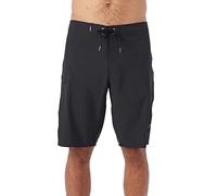 O'NEILL Men's Water Resistant Superfreak Swim Boardshorts, 21 Inch Outseam | Long-Length Swimsuit |, Black | Superfreak Solid 21, 38