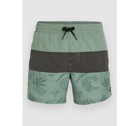 O'Neill Mix & Match Cali Block 15'' Boardshorts green vintage surfer S
