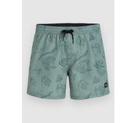 O'Neill Mix & Match Cali Print 15'' Boardshorts green vintage surfer S