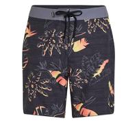 O'Neill Oneill Hyperfreak MYSTO Scallop 19 Boardshorts 2025, Black Mysto Scallop, 31