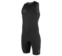 O'NEILL ONeill O'Riginal 2MM Back Zip Short John Black - Lightweight - UltraFlex DS Neoprene Wetsuit - Lightweight, gooey and warm