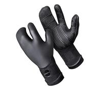 ONeill Psycho 5MM Double Lined Neoprene Wetsuit Lobster Gloves Black - Adults Unisex - 100% Sealed - Tacky grip - - Size - L