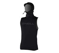 ONeill Thermo-X Hooded Thermal Vest Top Black - Easy Stretch Thermal Lining - Thermal Warm Heat Layer Layers Quick dry
