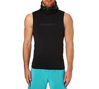 ONeill Thermo-X Hooded Thermal Vest Top Black - Easy Stretch Thermal Lining - Thermal Warm Heat Layer Layers Quick dry