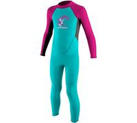 O´neill Wetsuits Reactor 2 Mm Junior Back Zip Shorty Green 3 Years Boys,Girls