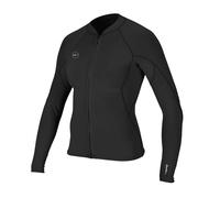 ONeill O'Neill Womens Reactor II 1.5mm Front Zip Neoprene Wetsuit Coat Jacket Black - Easy Stretch Breathable Womens Size - US 6