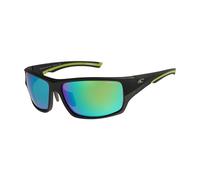 Oneill ONS-9061-20 Men's Sunglasses 127P Matte Black With Polarised Green Mirror Lenses