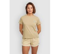 O´neill O´riginals Badge Short Sleeve T-shirt Beige L Woman