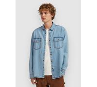 O´neill O´riginals Denim Long Sleeve Shirt Blue L Men