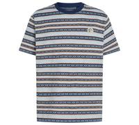 O´neill O´riginals Jacquard Stripe Short Sleeve T-shirt Blue L Men