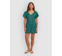 O´neill O´riginals Short Sleeve Romper Green XS Woman