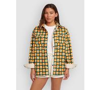 O'Neill O'Riginals Superfleece Shirt green retro flower S