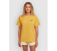 O´neill O´riginals Vintage Graphic Short Sleeve T-shirt Yellow L Woman