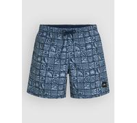 O´neill Print 16´´ Swimming Shorts Blue XS Men