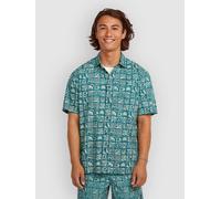 O´neill Print Short Sleeve Shirt Blue 2XL Man