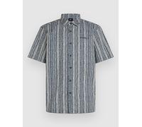 O'Neill Print Shirt blue pressed lines L