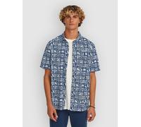 O´neill Print Short Sleeve Shirt Blue M Men