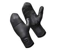 ONeill Psycho 5MM Double Lined Neoprene Wetsuit Mittens Black - Unisex - 100% Sealed - Tacky grip -