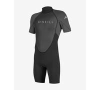 O'Neill Reactor 2 2mm Back Zip Short Sleeve Wetsuit Grey - L