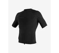 ONeill Mens Reactor-2 1mm Short Sleeve Wetsuit Top - Black - Easy Stretch Breathable - Pullover