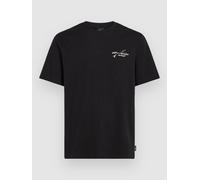 O'Neill Retro Back Print T-Shirt black out XL