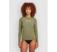 O´neill Long Sleeve Rash Guard Green XL Woman