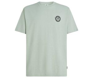 O'Neill - Slub Back Print T-Shirt - T-shirt size L, grey