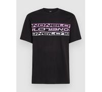 O´neill Stripe Short Sleeve T-shirt Black XL Men