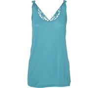 O'Neill Tank Top Shirt LW Macrame Back Tank Top Green Solid Color
