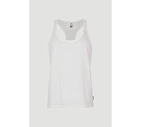 O'NEILL Tanktops Essentials Racer Back Tanktop T-Shirt (Pack of 2) for Women, 11010 Snow White, XS/S