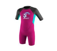 O'Neill Wetsuits Children's Toddler Reactor 2mm Spring Wetsuit, Berry/Light Aqu, 2 UK