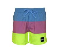 O'Neill Vert Horizon Block Stripes Swim Shorts, Blue/pink - Small