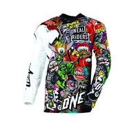 O'Neill Wetsuits 0023C-104 Mayhem 2015 Crank Motocross Jersey L Black/Multi