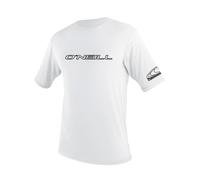 O'Neill Wetsuits boys Youth Basic Skins 50+ Short Sleeve Rash Guards White 12 US