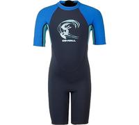 O´neill Wetsuits Reactor Spring 2 Mm Junior Back Zip Shorty Black 4 Years Boys,Girls