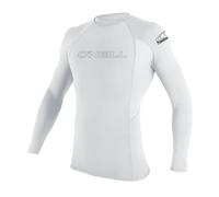 O´neill Wetsuits Basic Skins Crew Long Sleeve Rash Guard White L