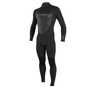 O'Neill Wetsuits Men's Epic 4/3 Back Zip Full Wetsuit, Black, Large