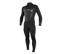 O'Neill Wetsuits Men's Epic 4/3 Back Zip Full Wetsuit, Black, Medium Tall