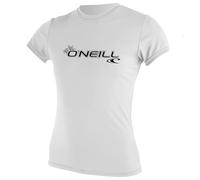 O'Neill Wetsuits Wms Basic Skins S/S Sun Shirt - WHITE, 2XL