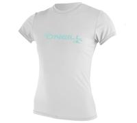 O'Neill Wetsuits Wms Basic Skins S/S Sun Shirt - WHITE, M