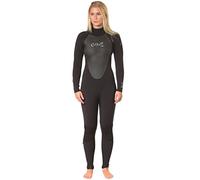 Epic 5/4mm Back Zip Wetsuit in Black, Black & Black