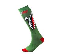 Oneal Bomber Motocross Socks, green for Men