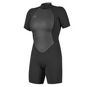 ONeill Womens 2024 O'Neill Reactor II 2mm Back Zip Shorty Wetsuit - Blac US 14